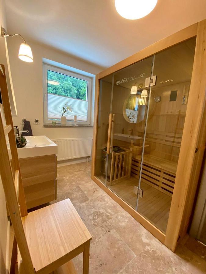 Traumhaus Thale Mit Sauna Und Kamin Luaran gambar