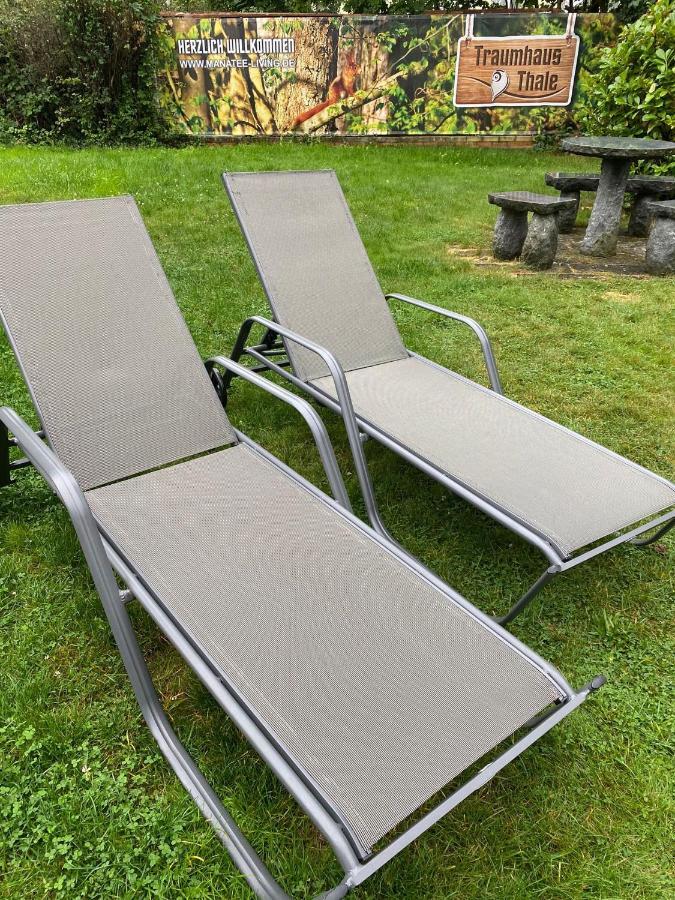 Traumhaus Thale Mit Sauna Und Kamin Luaran gambar