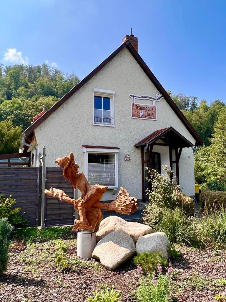Traumhaus Thale Mit Sauna Und Kamin Luaran gambar